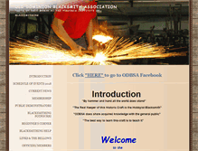 Tablet Screenshot of olddominionblacksmith.com